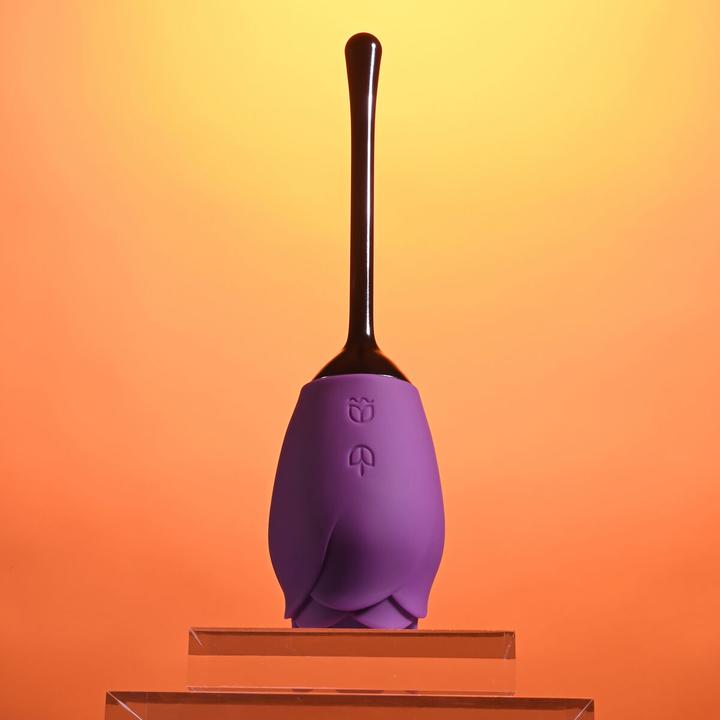 Actual product image Evolved Petal Vibrator Lila/Schwarz