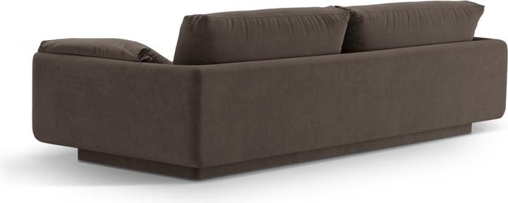 Immagine prodotto Micadoni Divano in velluto, "Torino", 3 posti, 220x103x83 Realizzato in Europa (3 posti)