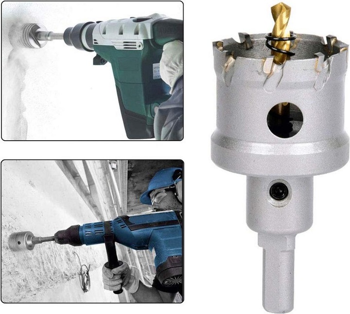 Image du produit wolfcraft Lochsäge verstellbar, Ø 45-130 mm (45 mm, 130 mm)