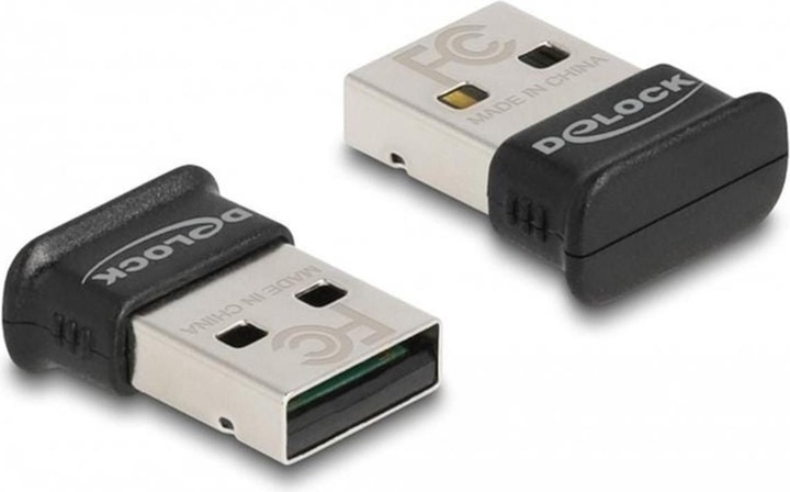 Image du produit Delock Adaptateur USB Bluetooth 5.0 classe 1 au design Micro (Emetteur & Récepteur)