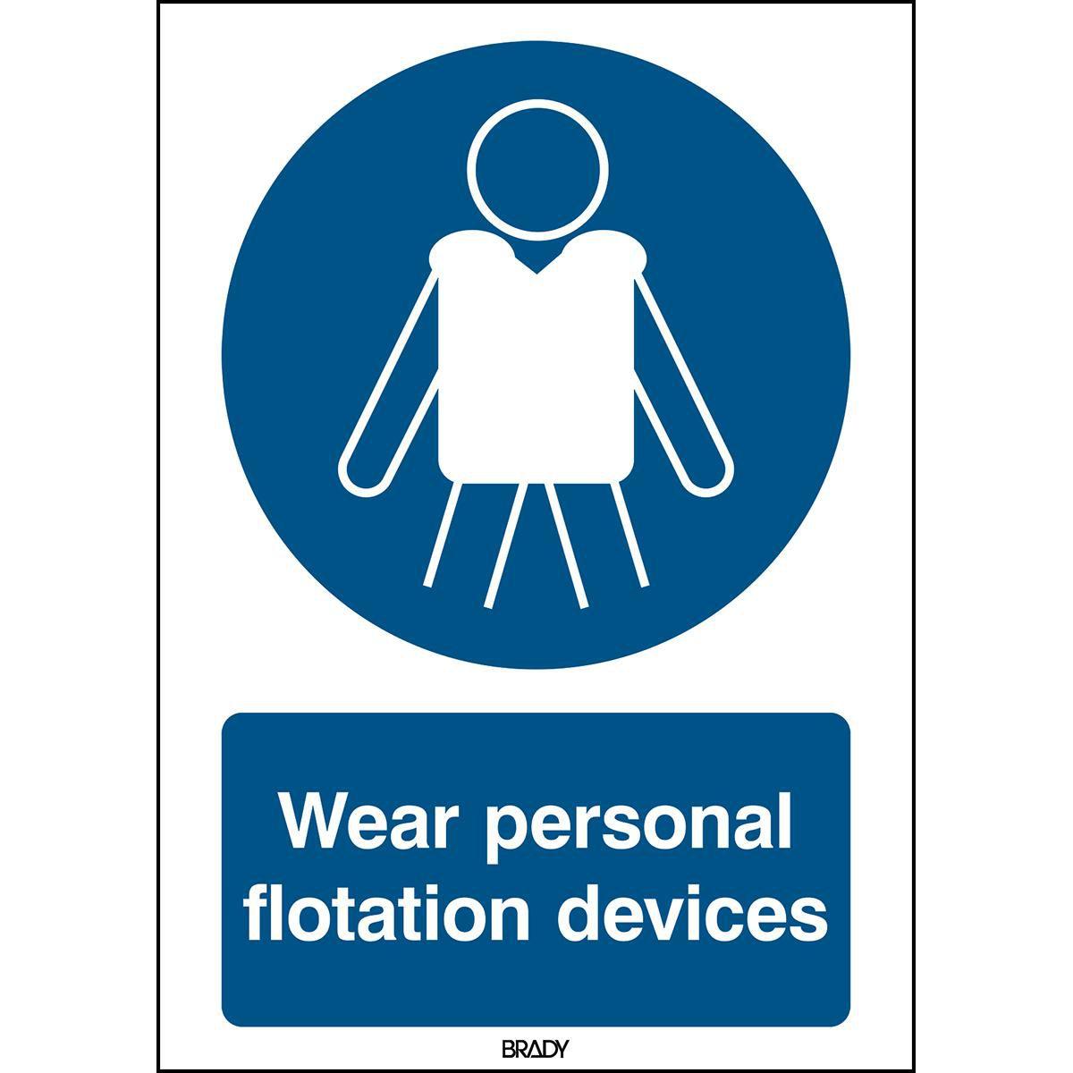 Brady, Sicherheitskennzeichnung, ISO Safety Sign - Wear