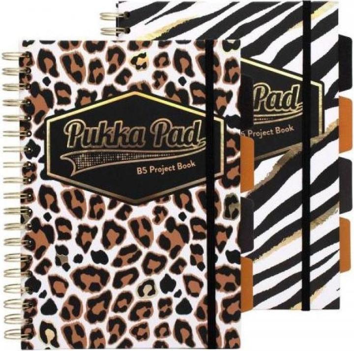 Pukka Projektbuch Wild B5/100K Mix Line (2 Stk) (B5, Liniert, Harter Einband)