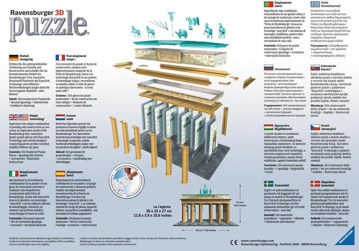 Produktbild Ravensburger Brandenburger Tor (324 Teile)