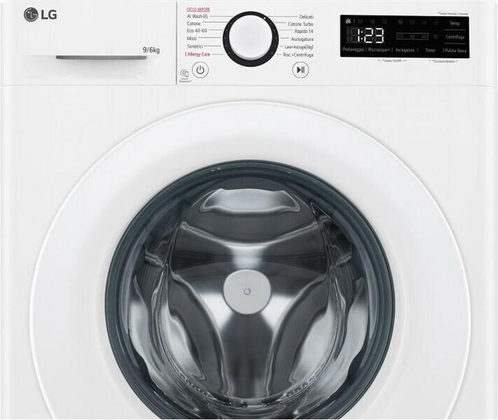 Actual product image LG Washer - Dryer F4DR5009A3W 1400 rpm 9 kg 6 Kg