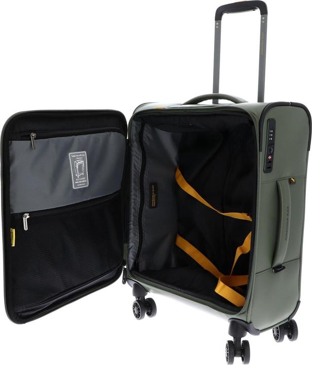 Actual product image Mandarina Duck Eco Coated 4 Rollen Kabinentrolley S 55 cm (40.50 l)