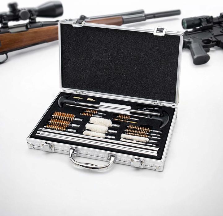 Immagine prodotto Wiltec Pulizia della pistola 100 pezzi cura della pistola pulizia della pistola fucile fucile pistola