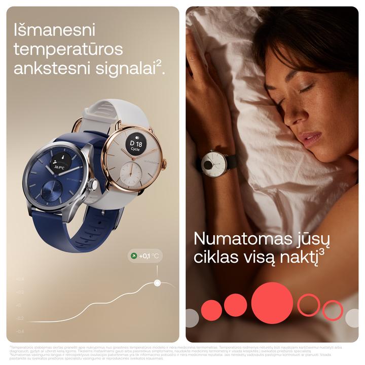 Produktbild Withings ScanWatch 2 (42 mm, nur WLAN)