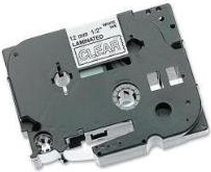 Actual product image Brother Tze-135 (1.20 cm, White, Transparent)