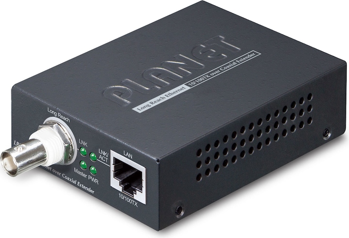 Planet 1-Port 10/100TX over Coaxial Long Reach Ethernet Ext.