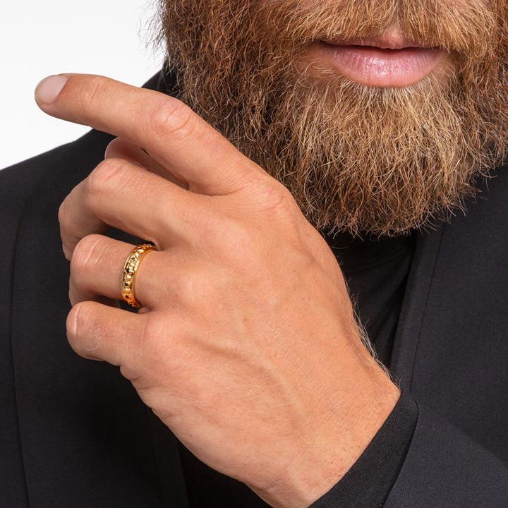 Produktbild Thomas Sabo Ring Schwarze Steine Gold (10, 22, 62, 925 Silber)