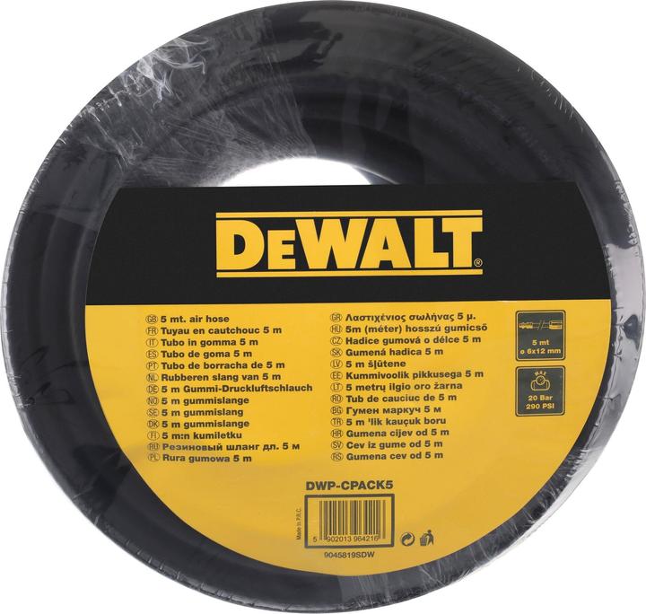 Produktbild DeWalt Druckluftschlauch 5m