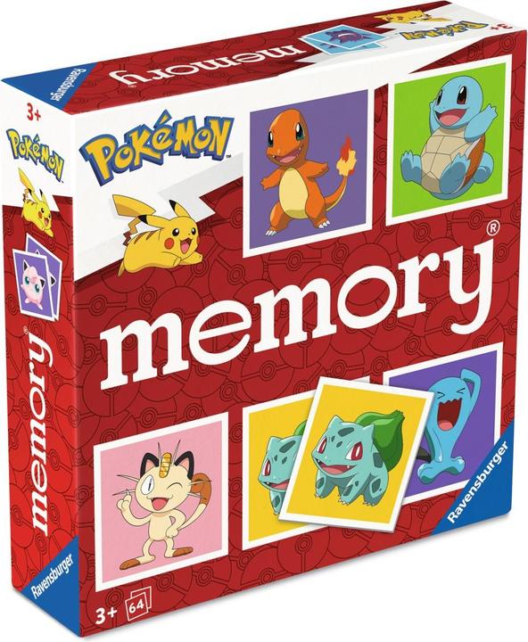 Actual product image Ravensburger Memory Pokémon (Dutch, English, French, German, Italian, Portuguese, Spanish, 2 - 8 Players)