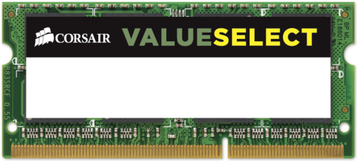 Produktbild Corsair ValueSelect (2 x 4GB, 1600 MHz, DDR3L-RAM, SO-DIMM)