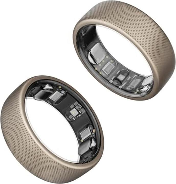 Actual product image Amazfit Helio Ring Size 10 Sport and (10, Titanium)