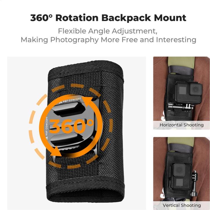 Produktbild K&F Concept Backpack Belt Shoulder Strap Mount