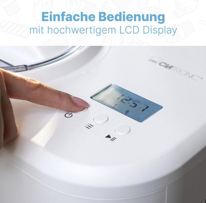 Actual product image Clatronic ICM 3799 Eismaschine