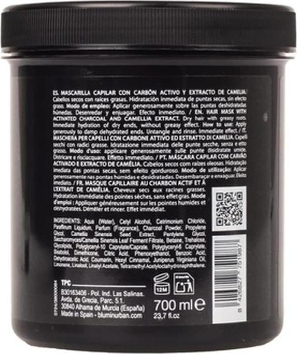 Actual product image Tahe Blumin Activated Charcoal Mask with Camellia Extract for Dry and Oily Roots