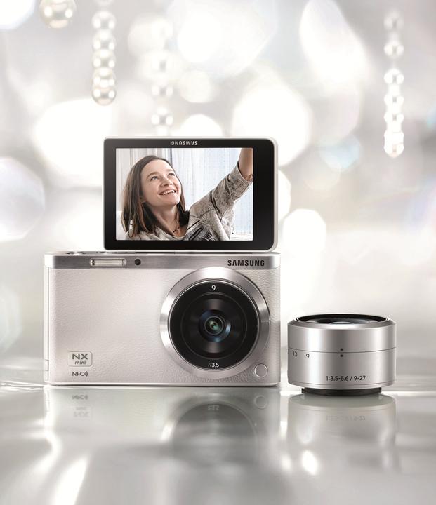 Produktbild Samsung NX Mini, 9-27mm Kit inkl. Tab 3 & Lightroom (1")