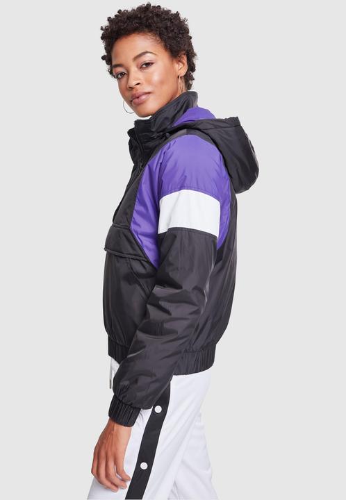 Actual product image Urban Classics Ladies 3-Tone Padded Pull Over Jacket (XS)
