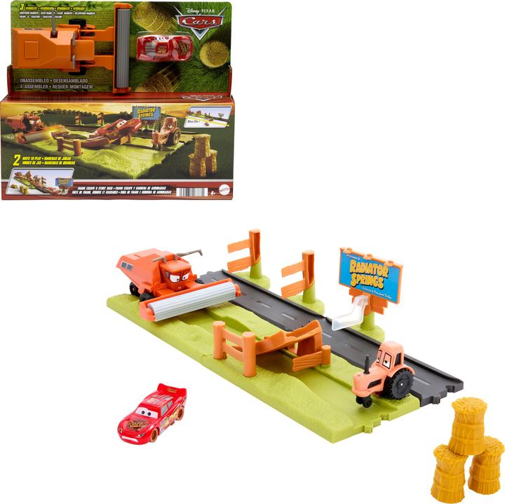 Image du produit Cars Mattel Πίστα Frank Escape & Stunt Race για 4+ ετών HRX48