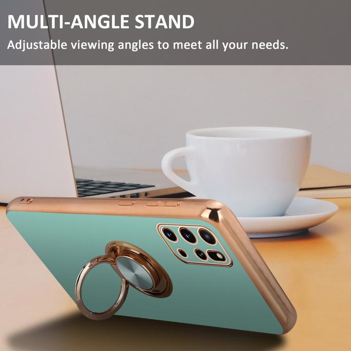 Actual product image Cadorabo Case for Samsung Galaxy S20 PLUS in TPU with camera protection and ring LM089 Style (Samsung Galaxy S20+)