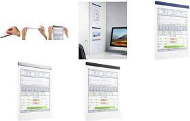 Image du produit Durable Durafix-Rail 297mm noir (5 x)