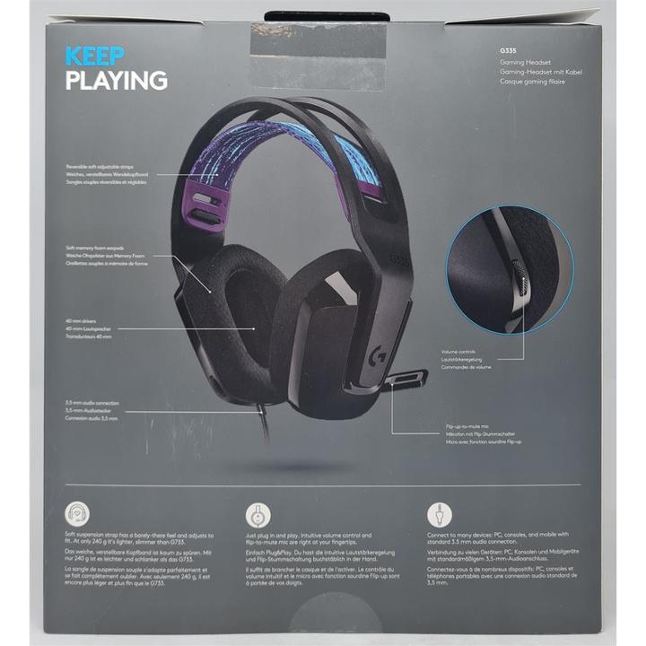 Actual product image Logitech G G335 (Cable)