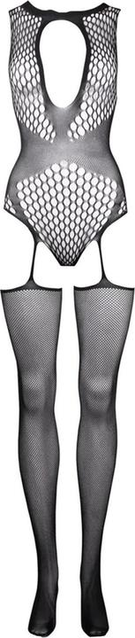 Productafbeelding Le Désir Contrast Suspender Bodystocking (S, M, L, XL)