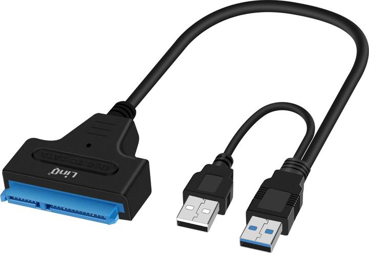 LinQ TPC595, USB > SATA / SSD 2.5" adapter cable
