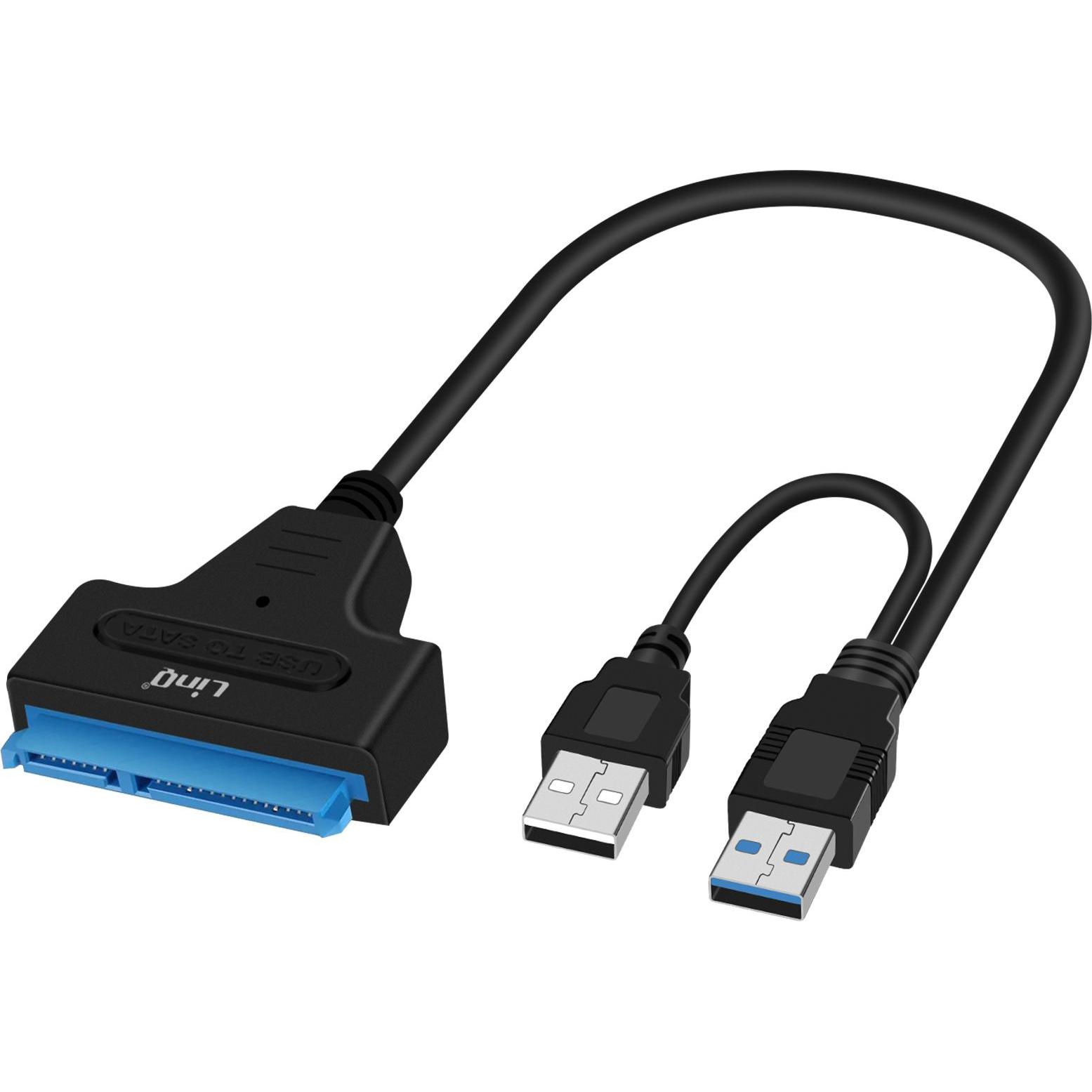 LinQ TPC595, USB > SATA / SSD 2.5" Adapterkabel, Data Converter