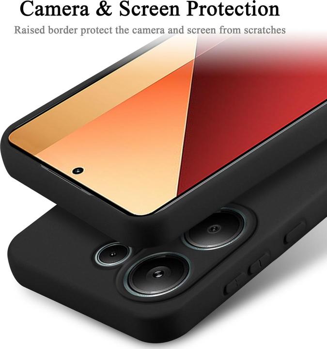 Image du produit Cadorabo Housse pour Redmi Note 13 pro 4G TPU avec protection liquide Design en silicone (Xiaomi Redmi Note 13 Pro 4G)
