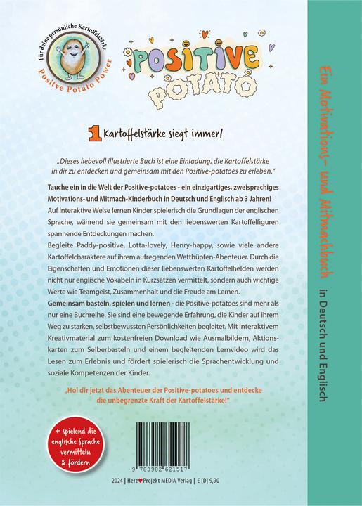 Actual product image Positive Potato Kartoffelstärke siegt immer! (English, German, Barbara Leder, Olga Model, 2024)