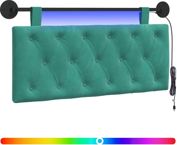 Actual product image vidaXL Modernes Kopfteil (110 x 7 x 55 cm)