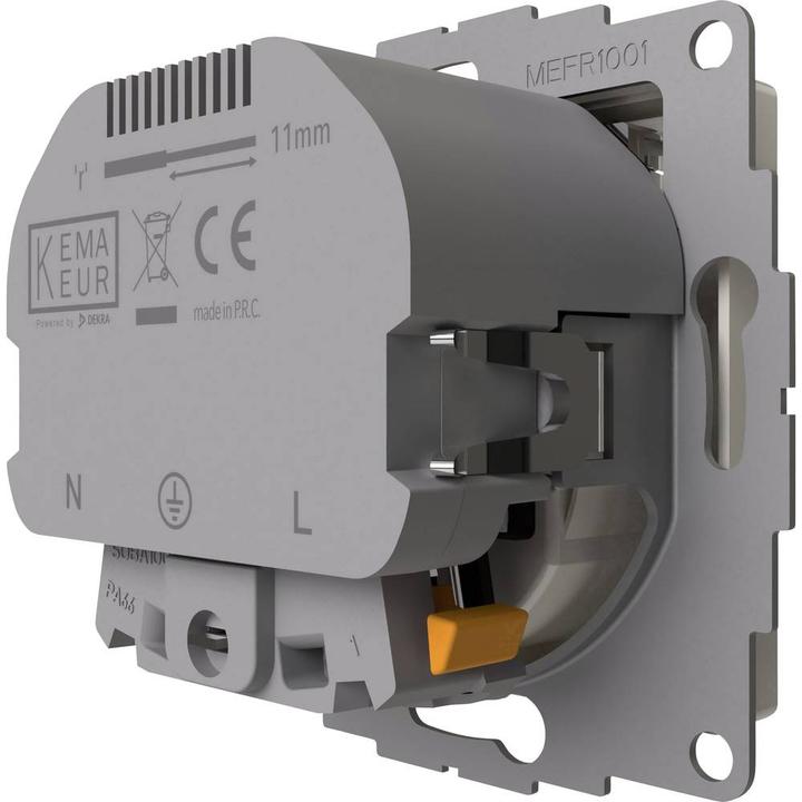 Productafbeelding 2USB Beschermende contactdoos rw-glossy