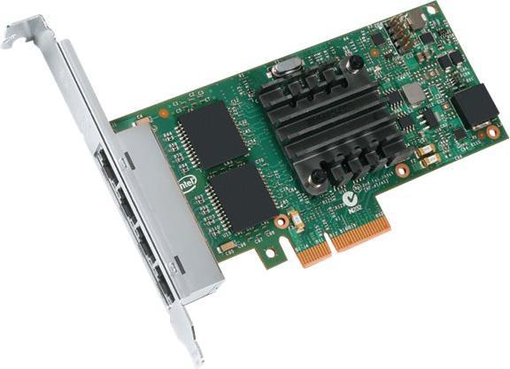 Actual product image Fujitsu S26361-F4610-L504 Ethernet Controller 4x1 Gbit PCIe x4 Intel I350-T4 (PCI Express 2.1 x4)