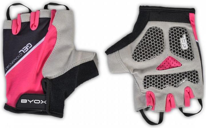 Byox Kinder-Fahrradhandschuhe AU201 pink (S)