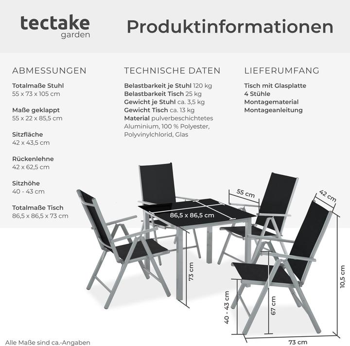Produktbild tectake Sitzgruppe