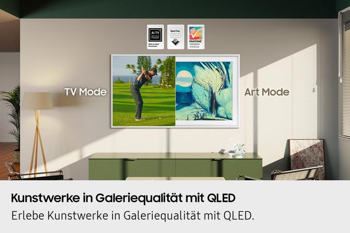 Produktbild Samsung TV QE65LS03FAUXXH Lifestyle Rahmen TV (65", The Frame, QLED, 4K, 2025)