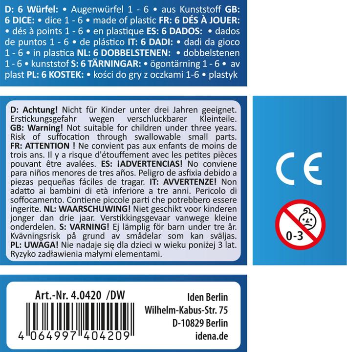 Produktbild Boltze Home Würfel