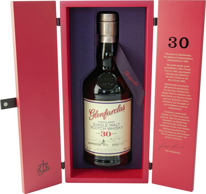 Actual product image Glenfarclas 30 Years (Single Malt, Scotch whisky, 1 x 70 cl)