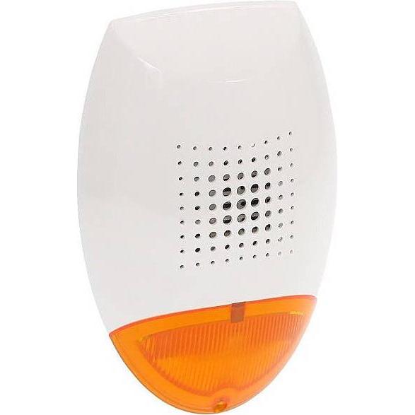 Satel, Einbruchschutz + Alarmanlage, SD-3001 O Aussensirene orange 120dB 12V/1,2Ah