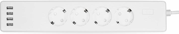 Produktbild LogiLink Smart Home Wi-Fi Outlet Strip 4Port + USB (4 x, CEE 7/3, 1.80 m)