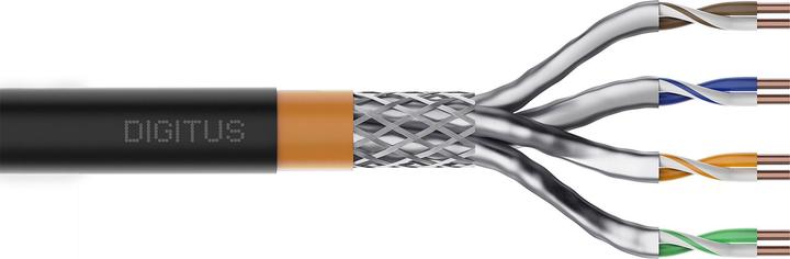 Image du produit Digitus Câble réseau CAT 7 S/FTP 4 x (S/FTP, CAT7, 100 m)