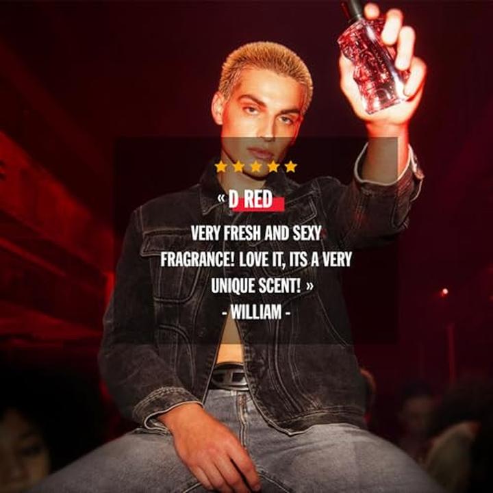 Actual product image Diesel D by Red Eau de Parfum (Eau de parfum, 100 ml)