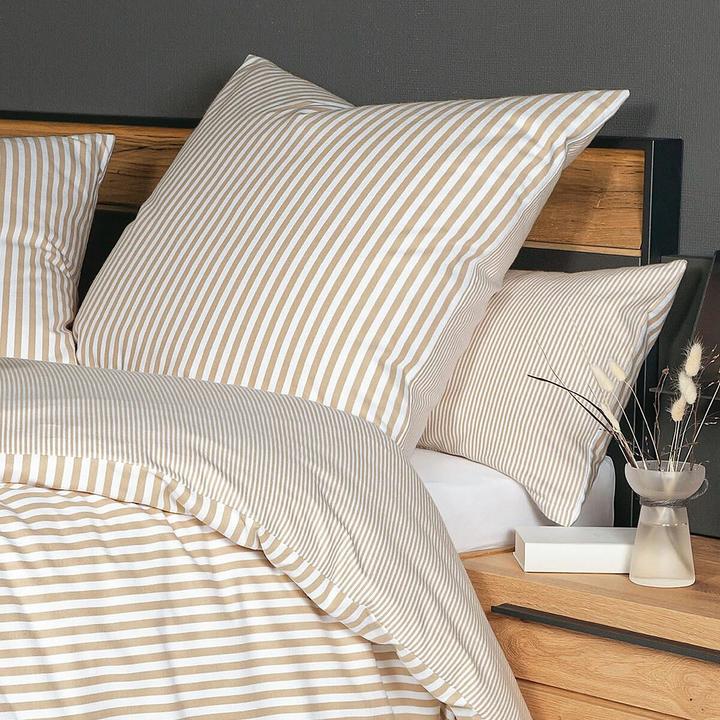 Immagine prodotto Janine Edelflanell Bettwäsche Chinchilla S 78060 (Set di biancheria da letto, 155x220 cm + 80x80 cm)