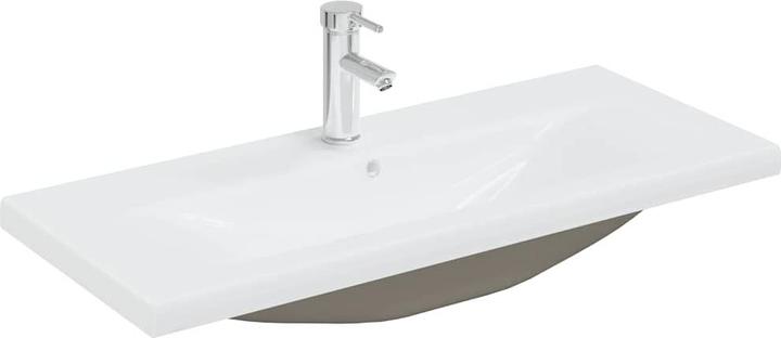 Actual product image VidaXL Vanity unit with built-in basin and tap Bathroom washbasin