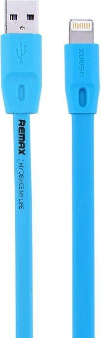 Image du produit Remax RPP-676 Xiaoxiao 2.1A Powerbank 5000mAh mit iPhone Kabel, Blau