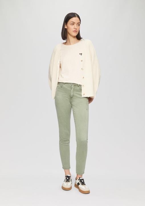 Produktbild S.Oliver T-Shirt T-Shirt im Relaxed Fit mit Herz-Stickerei (36)