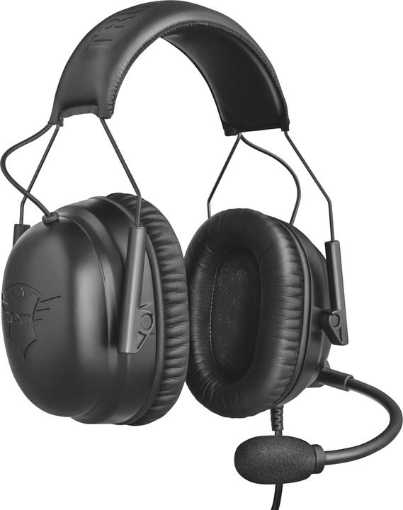Produktbild Trust Headset GXT 444 Wayman Pro Gaming Schwarz (Kabelgebunden)