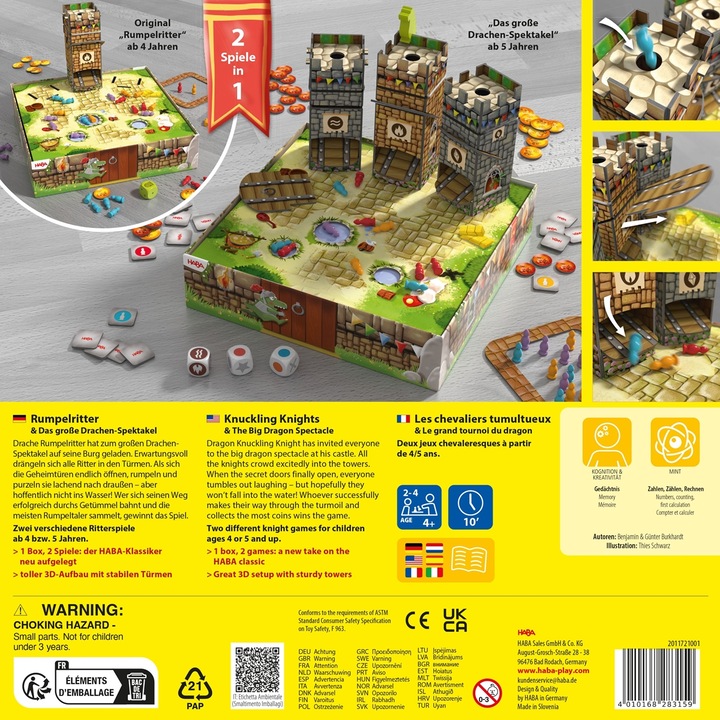 Produktbild Haba Rumpelritter & Das grosse Drachenspektakel (Deutsch)
